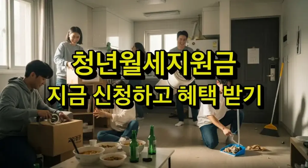 청년월세지원금 조건 혜택 신청방법