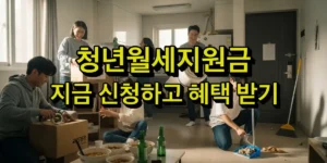 청년월세지원금 조건 혜택 신청방법