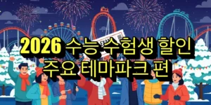 수능 수험생 할인 총정리