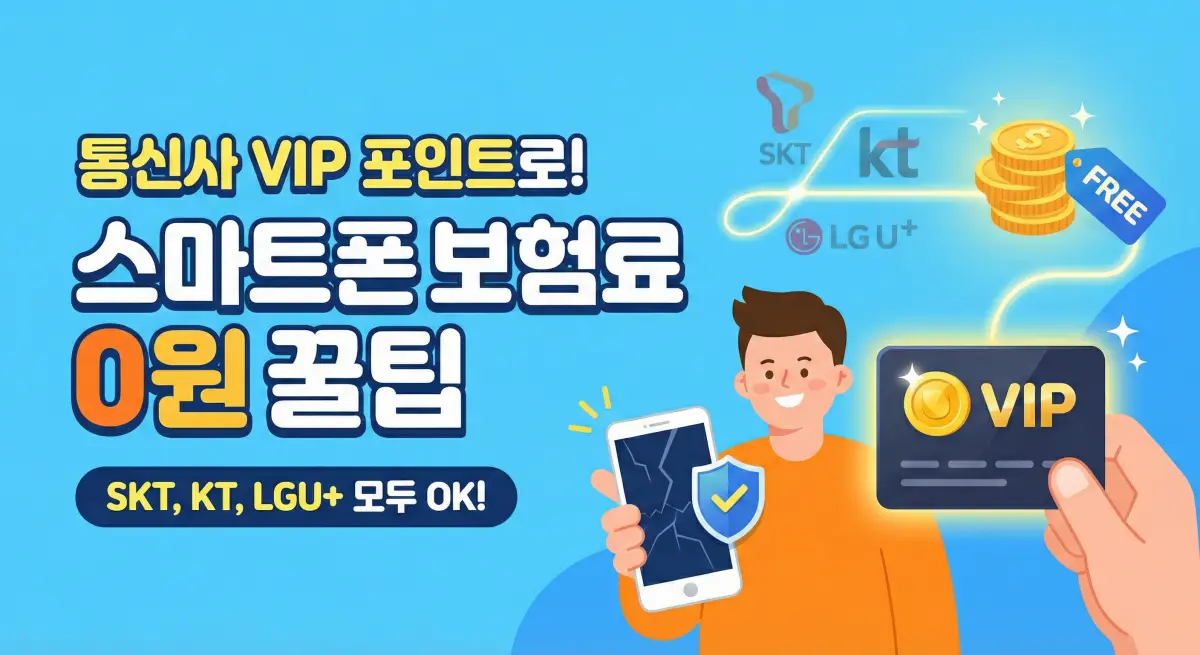 통신사 멤버십 포인트 스마트폰 보험료 할인 꿀팁