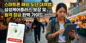 스마트폰 해외 도난 대처법